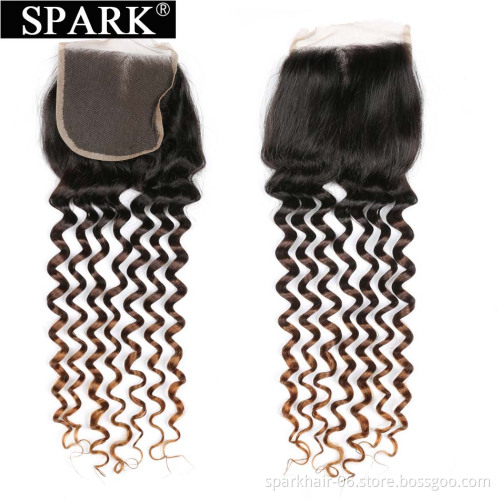 spark Brazilian Loose Deep Curly Wave Hair Virgin Unprocessed Human Hair Bundles Brazilian Deep Wave Hair Weave Extensions